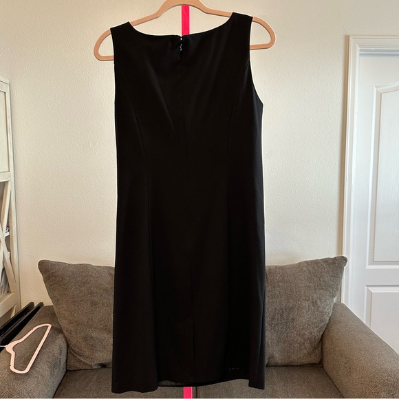 212 Collection Black Tie Style Shift Dress Size 12 NWT - Picture 2 of 5